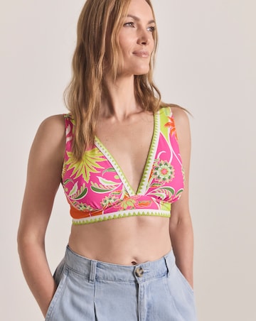 Figleaves Frida Soft Plunge Bikini Top