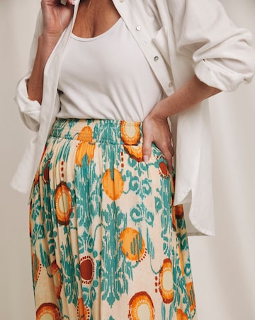 Julipa Crinkle Tiered Skirt