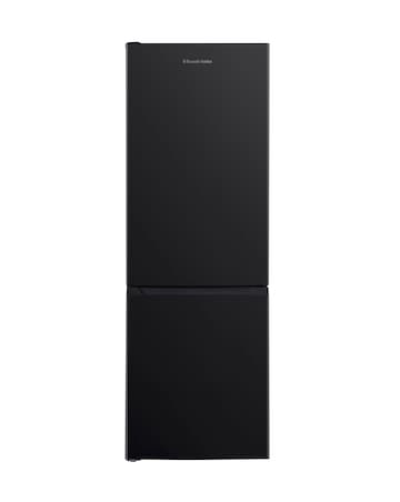 Russell Hobbs RH186FFF60B Frost Free Fridge Freezer - Black- E Rated 186 CM