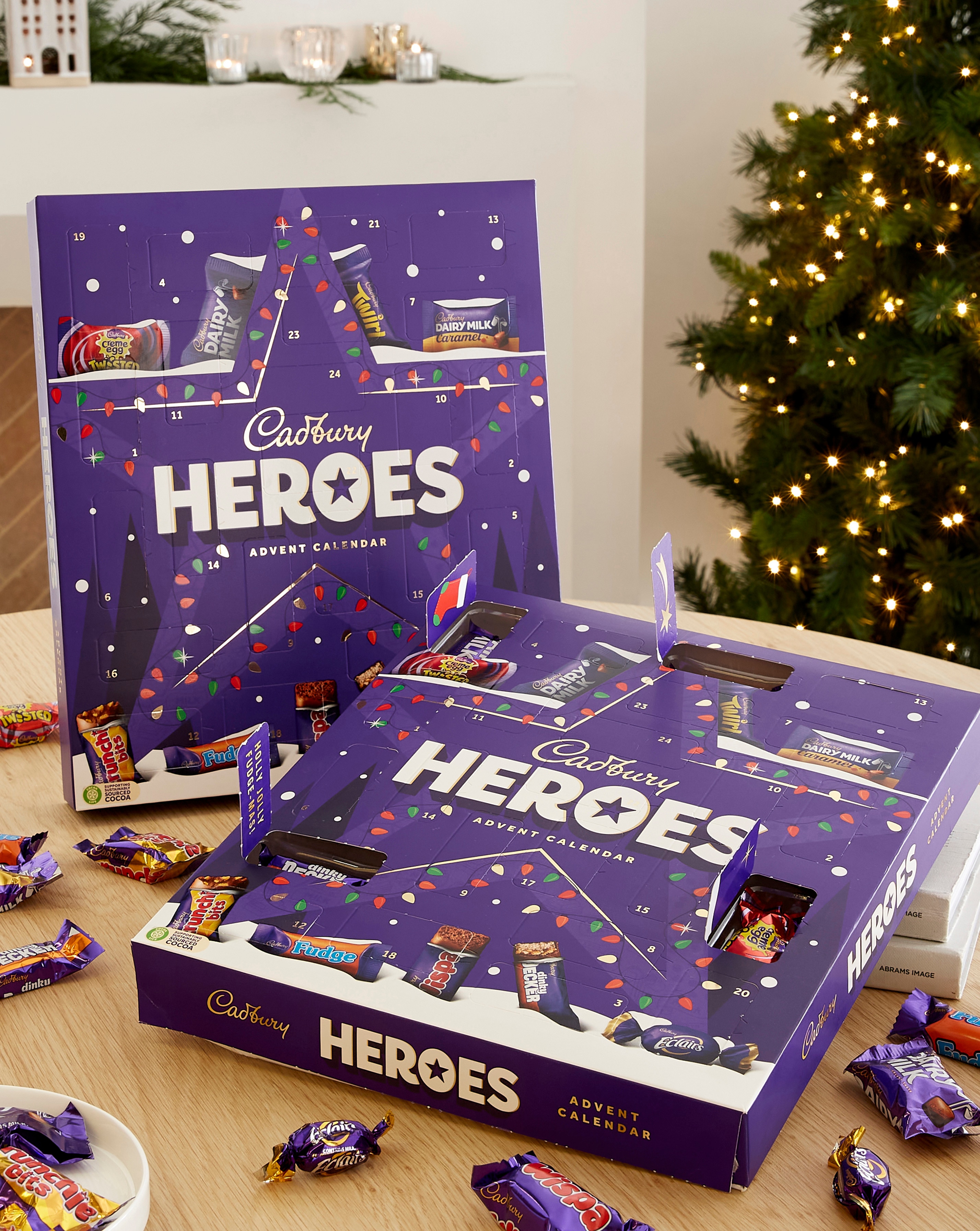 Cadbury Heroes Advent Calendar Twin Pack | JD Williams