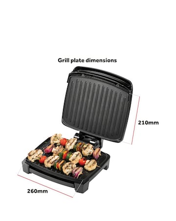 George Foreman Medium Immersa Dishwasher Safe Health Grill