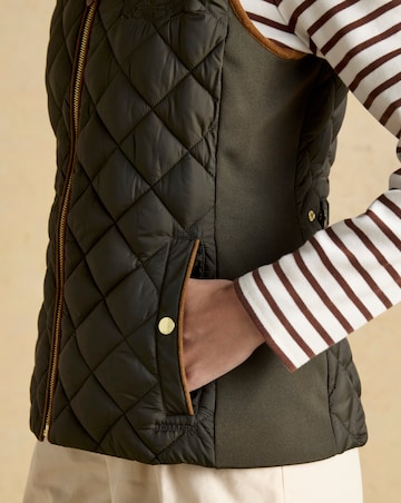 Joules Braemar Luxe Showerproof Quilted Coat