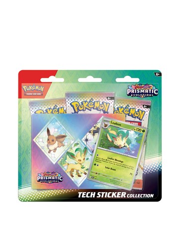 Pokemon TCG: SV8.5 - Prismatic Evolution - Tech Sticker Collection