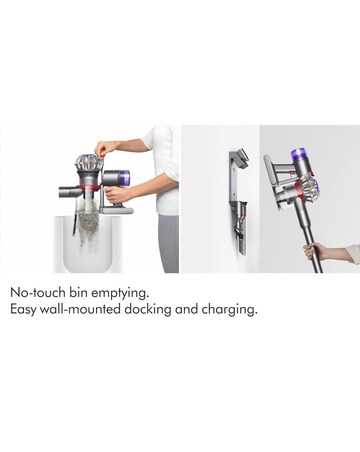 Dyson V8 Advanced Cordless Vacuum Cleaner, Silver/Nickel