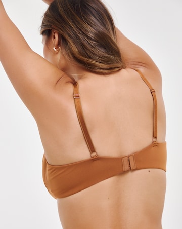 Feather Touch Moulded T Shirt Bra B-F - Nude 3