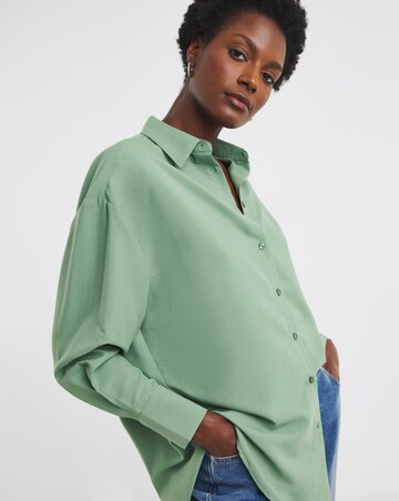 Oversized Modal Shirt