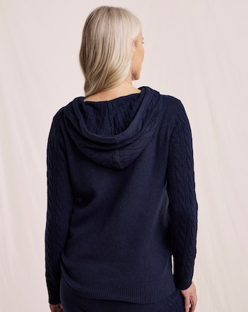 Julipa Cable Knitted Hoodie Co Ord