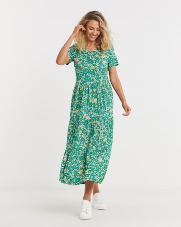 Joe Browns Louise Tiered Jersey Midaxi Dress