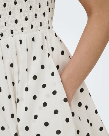 JdY Diego S/L Woven Spot Midi Dress