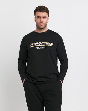 Jack & Jones Vesterbro Logo T-Shirt - Black