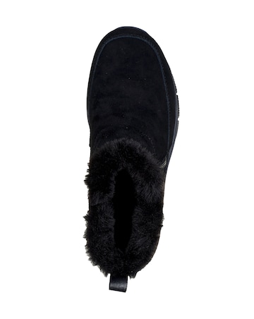 Skechers Easy Going Zip Boots Wide Fit