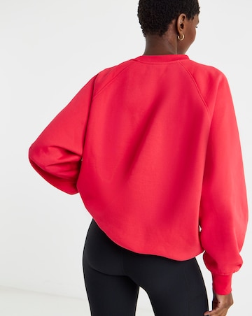 Gym King Shadow Oversized Crew Sweatshirt