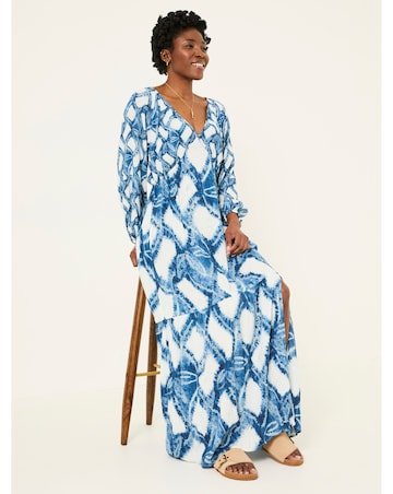 FatFace Noelle Water Leaf Maxi Dress