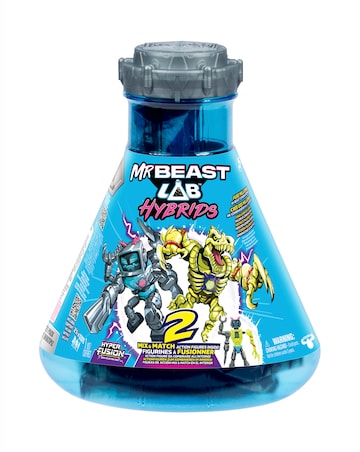 MrBeast Lab Hybrids Multipack Lab-Bot vs Gid Skeleton Figures