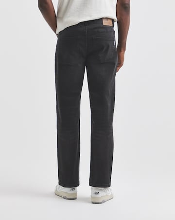 Union Loose Fit Stretch Jeans Blackwash