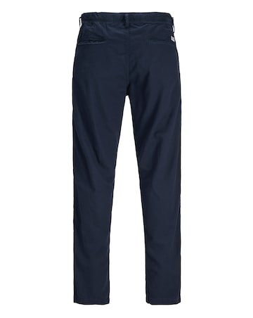 Jack & Jones Kane Linen Blend Trouser - Navy