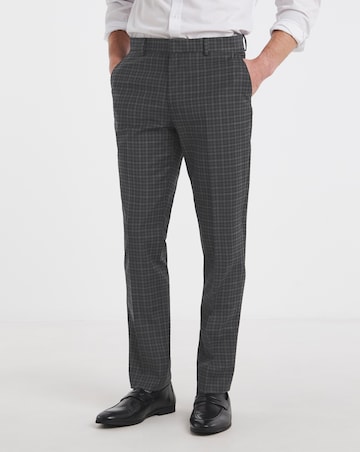 William Hunt Gingham Suit Trouser