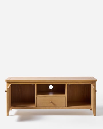 Caitlin Ready Assembled Wooden TV Unit