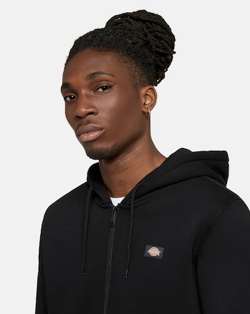 Dickies Oakport Zip Through Hoodie - Black