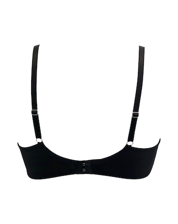 Pour Moi New Romance Full Cup Wired Non Pad Bra Black/Rose