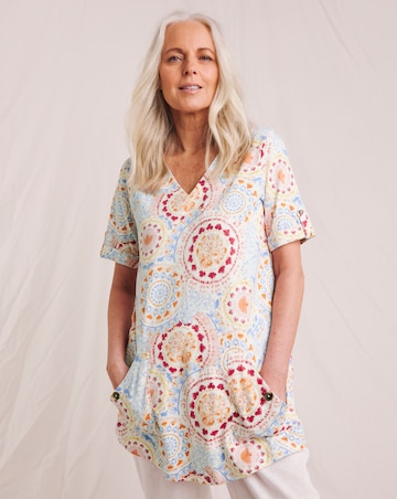 Julipa Pure Cotton Pocket Tunic
