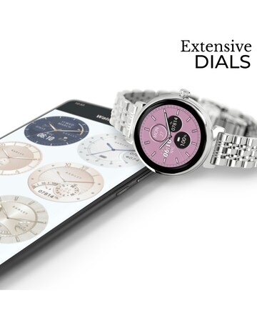 Radley Series 48 AMOLED T-Bar Smart Watch - Silver