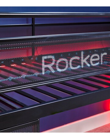 X Rocker Sanctum Mid Sleeper and Desk Gaming Combo - Black