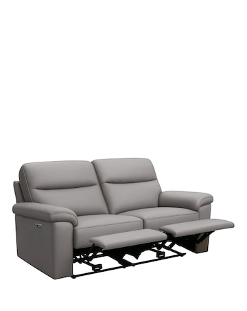 Aspire Corvan Leather Recliner 2 Seater