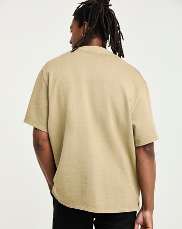 Relaxed Fit Seam Detail Sweat Top