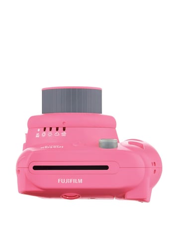 Fujifilm Instax Mini 9 Instant Camera with 10 Shot Macaron Film Pack - Pink