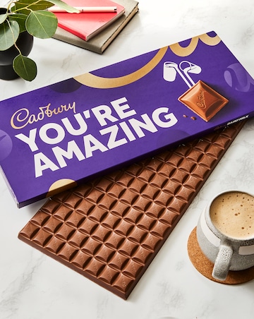 Cadbury Dairy Milk You're Amazing Chocolate Bar 850g
