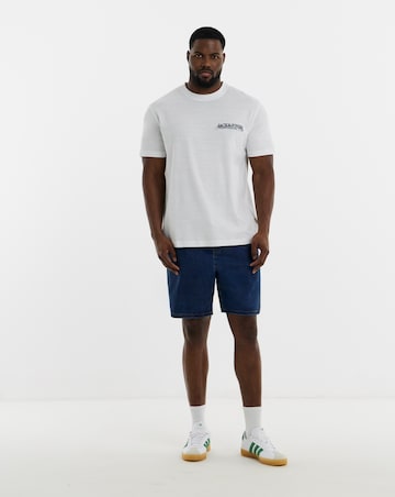Jack & Jones Cassis Sketch Back Print T-Shirt