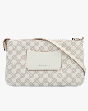 Emporio Armani Bosa Mini Shoulder Antique White Pochette Bag