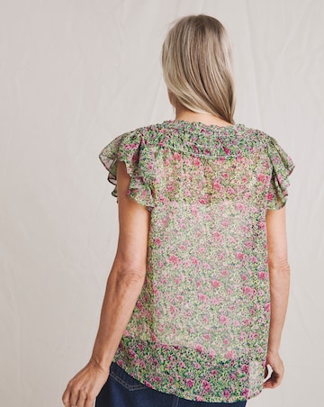 Julipa Button Through Blouse