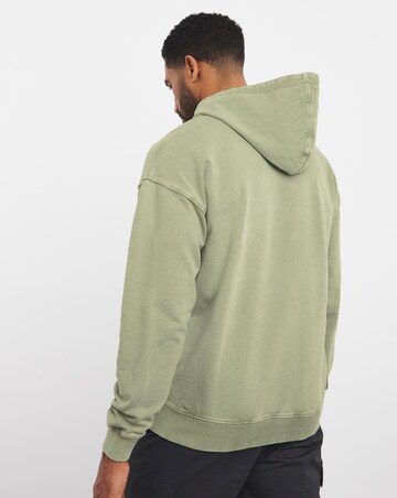 Garment Dyed Relaxed Fit Hoodie