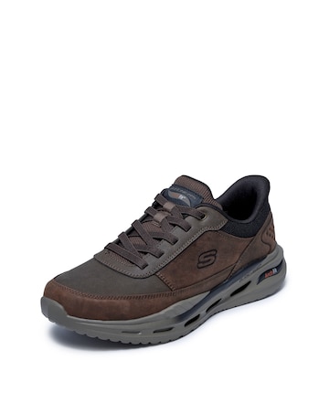 Skechers Slip-ins Orvan Moxley Trainer - Brown