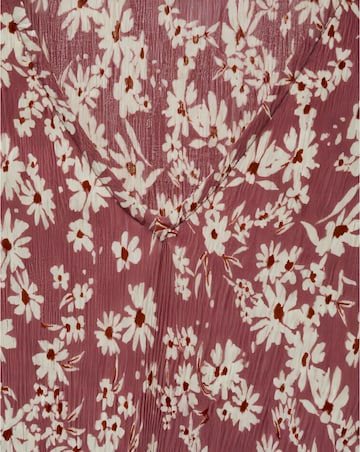 Mango Floral Shoulder Ruffle Top