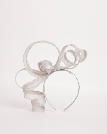 Silver Headband Fascinator