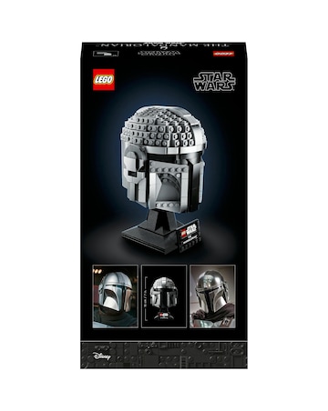 LEGO Star Wars The Mandalorian Helmet Model Adult Set 75328