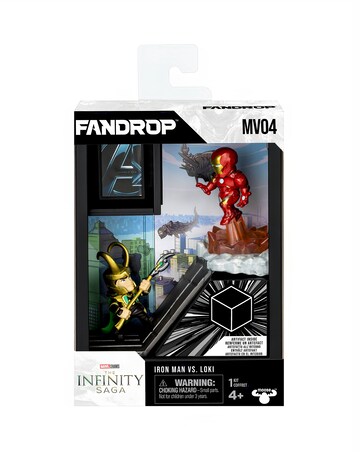 FanDrop Marvel Iron Man vs Loki Figures