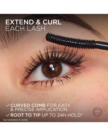 LOreal Paris Telescopic Extensionist Lengthening & Curling Mascara Black