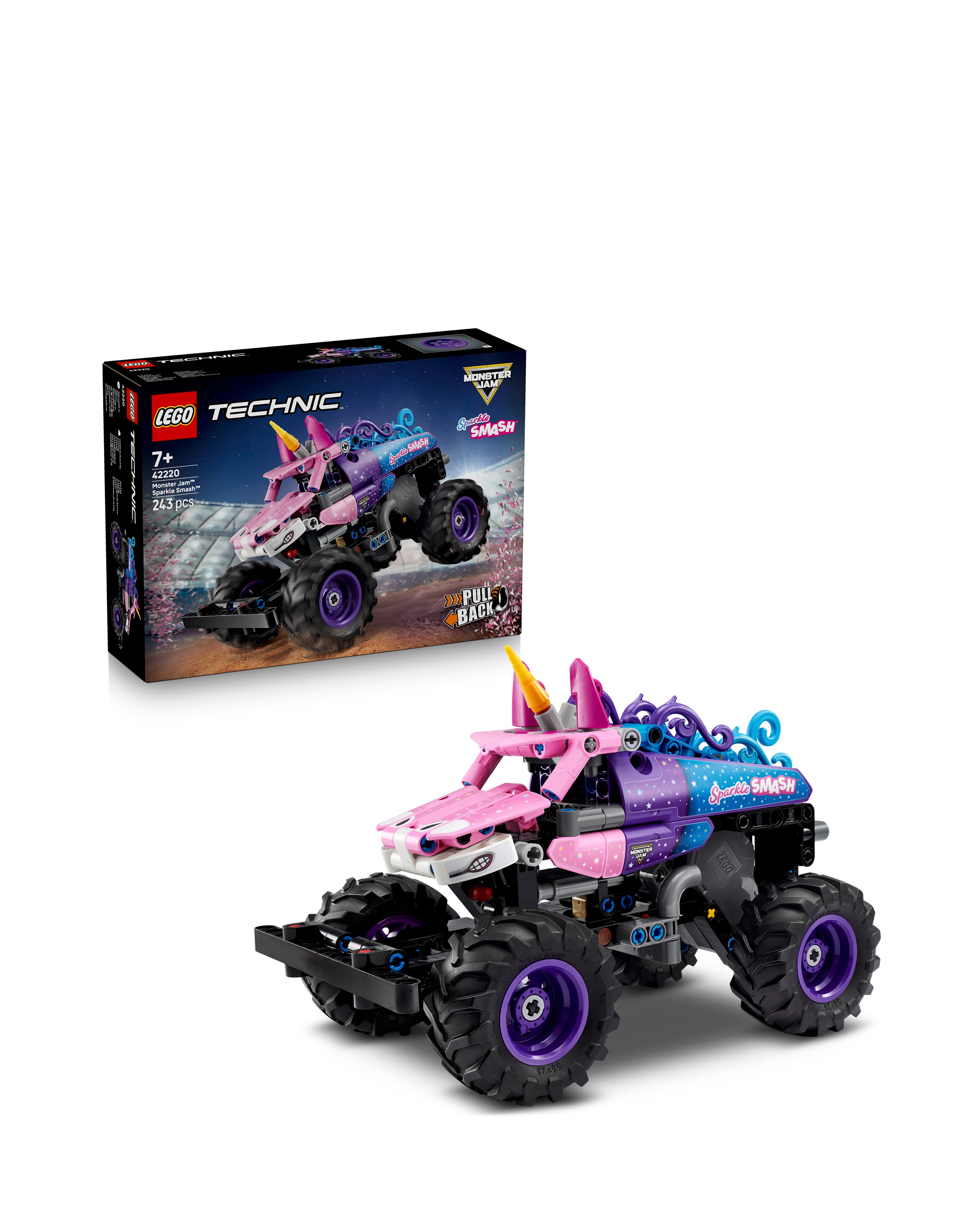 LEGO Technic Monster Jam Sparkle Smash Pull-Back 42220
