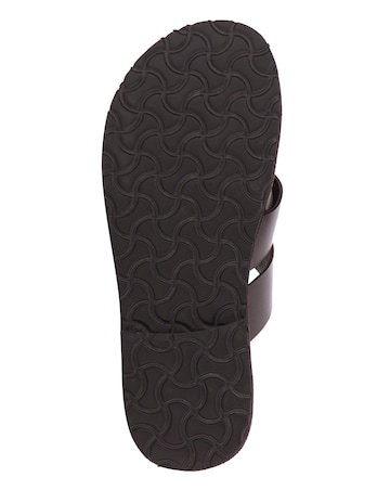 Lightweight Cross Strap Sandal Wide Fit