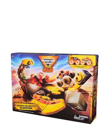 Monster Jam Mini Venom Velocity Scorpion Playset