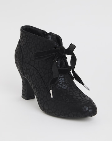Joe Browns Satin Lace Up Bootie Wide Fit