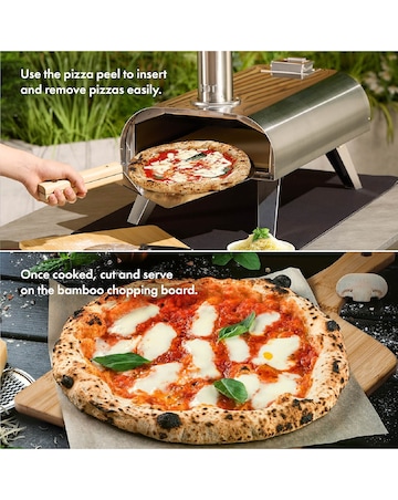 VonHaus Outdoor Pizza Oven with Accessories