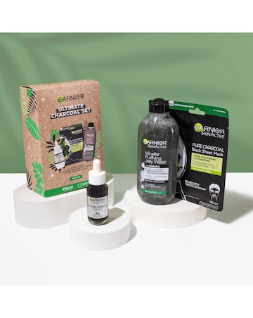 Garnier Ultimate Charcoal Set