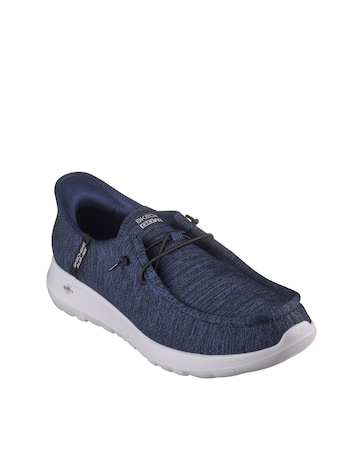 Skechers Slip-ins Go Walk Max Extra Wide Fit Shoe - Navy