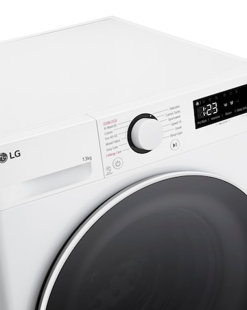 LG TurboWash F4Y513WWLN1 13kg Washing Machine 1400rpm White - A Rated
