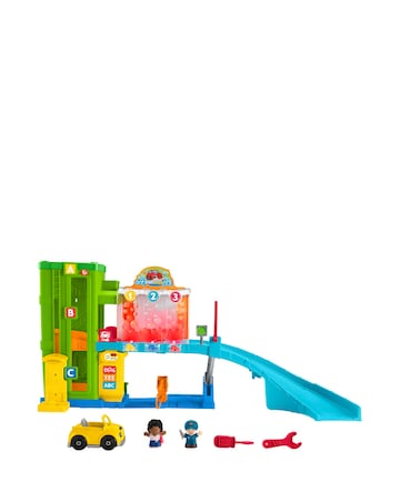 Fisher-Price Little People Light-Up Learning Garage